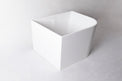Siena 90R Freestanding Designer Quarter Solid Surfaces Corner Bathtub Siena系列90厘米矩型人造石設計師獨立角落式蝸居浴缸採用特別溢水設計