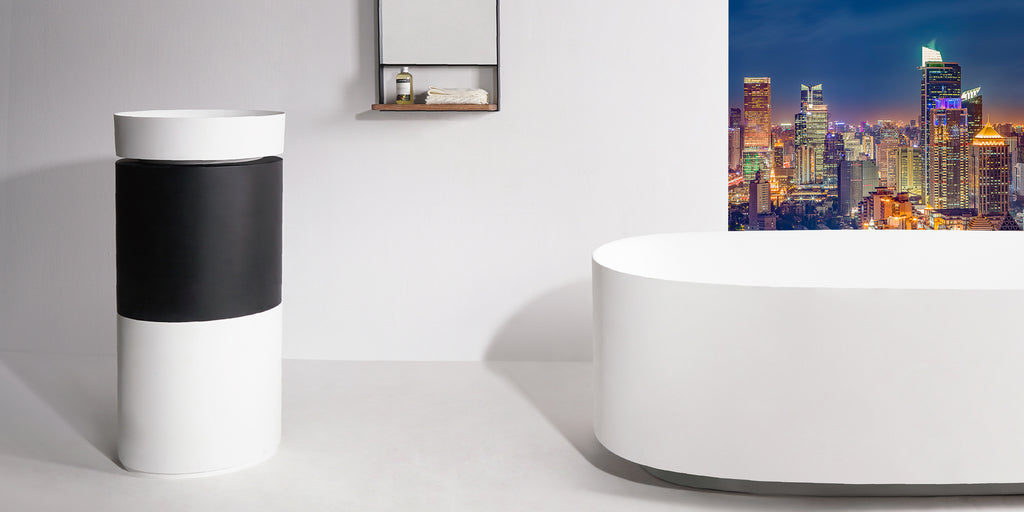 INFINITE | Float 40 Overcounter Washbasin | INFINITE Solid Surfaces